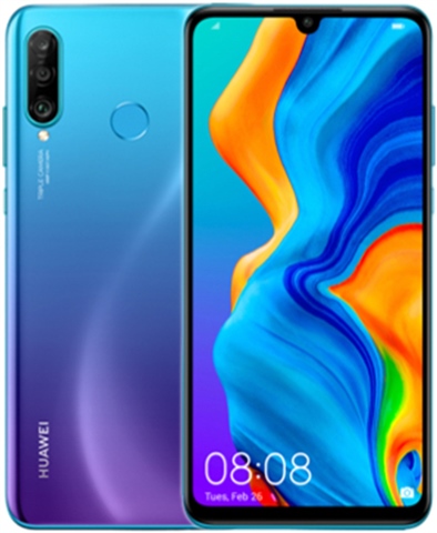 Huawei P30 Lite 4GB+128GB Peacock Blue, Unlocked B - CeX (UK